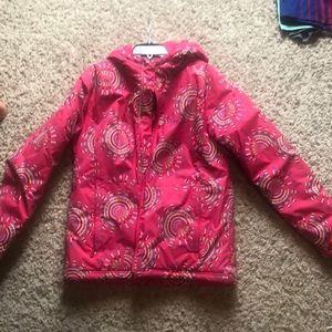 Pink Columbia snow jacket
